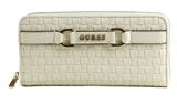 GUESS Majka SLG Large Zip Around Wallet White