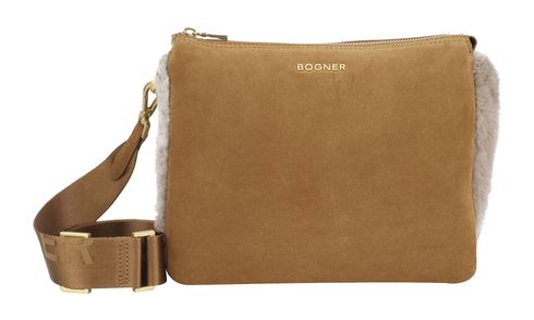 Bogner Banff Frisé Gulia Shoulderbag M Light Brown