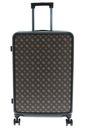 GUESS Verona Spinner Trolley M Dark Brown / Ochre