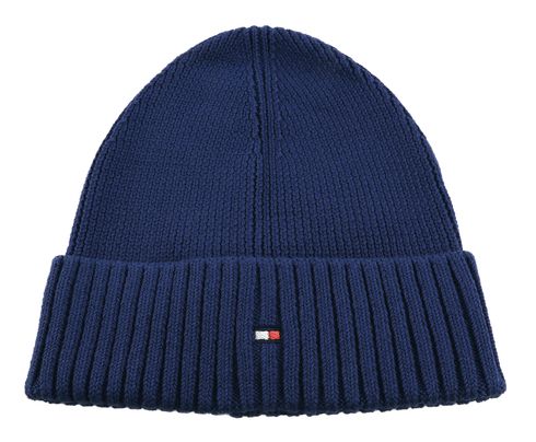 TOMMY HILFIGER Small Flag Beanie L / XL Blue Ink