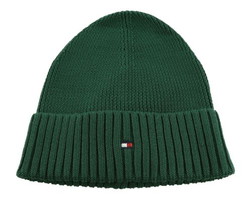 TOMMY HILFIGER Small Flag Beanie L / XL Ornamental Green