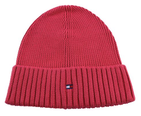 TOMMY HILFIGER Small Flag Beanie S / M Heritage Pink