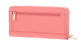 GUESS Laurel SLG Large Zip Around Wallet L Coral GUESS Laurel SLG Large Zip Around Wallet L Coral
