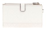 GUESS Yarmilla SLG Double Zip Organizer White GUESS Yarmilla SLG Double Zip Organizer White