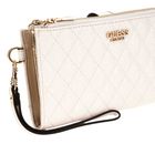GUESS Yarmilla SLG Double Zip Organizer White GUESS Yarmilla SLG Double Zip Organizer White