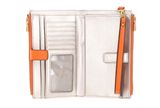 GUESS Laurel SLG Double Zip Organizer Tangerine GUESS Laurel SLG Double Zip Organizer Tangerine