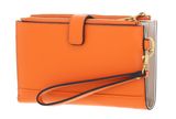 GUESS Laurel SLG Double Zip Organizer Tangerine GUESS Laurel SLG Double Zip Organizer Tangerine