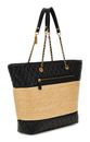 GUESS Delfa Tote Natural / Black