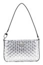 GUESS Twiller Mini Top Zip Shoulder Bag Silver GUESS Twiller Mini Top Zip Shoulder Bag Silver