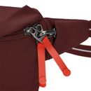 pacsafe Go Sling Pack Garnet Red pacsafe Go Sling Pack Garnet Red