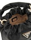 GUESS Twiller Mini Top Handle Pouch Black