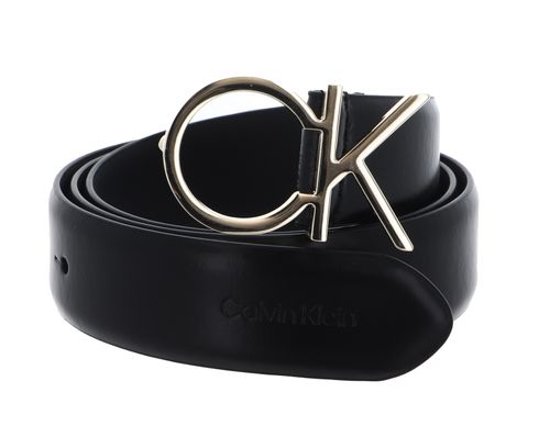 Calvin Klein Re-Lock CK Logo Belt 30MM W125 CK Black / Gold