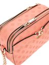 GUESS Arlena Camera Crossbody Bag Coral Logo