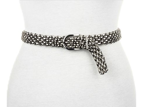 Vanzetti Chain Belt 25 mm W105 Silver Shiny Größe M
