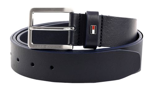 TOMMY HILFIGER Oliver 3.5 Ext Leather Belt W130 Space Blue