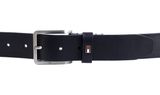 TOMMY HILFIGER Oliver 3.5 Ext Leather Belt W110 Space Blue TOMMY HILFIGER Oliver 3.5 Ext Leather Belt W110 Space Blue