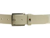 TOMMY HILFIGER New Denton Belt 3.5 W110 Optic White