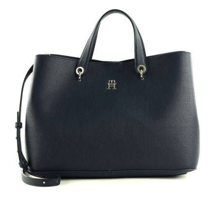 TOMMY HILFIGER TH Emblem Satchel Space Blue