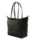 TOMMY HILFIGER Poppy TH Tote Black TOMMY HILFIGER Poppy TH Tote Black