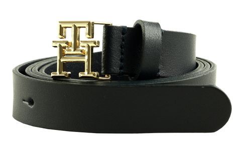 TOMMY HILFIGER TH Logo Belt 2,5 W100 Space Blue