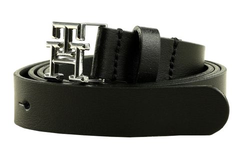 TOMMY HILFIGER TH Logo Belt 2,5 W75 Black