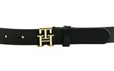 TOMMY HILFIGER TH Logo Belt 2,5 W80 Space Blue TOMMY HILFIGER TH Logo Belt 2,5 W80 Space Blue