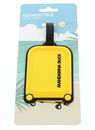 MANDARINA DUCK Logoduck + Address Tag Duck Yellow MANDARINA DUCK Logoduck + Address Tag Duck Yellow