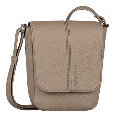 TOM TAILOR Dorine Flap Bag XS Taupe