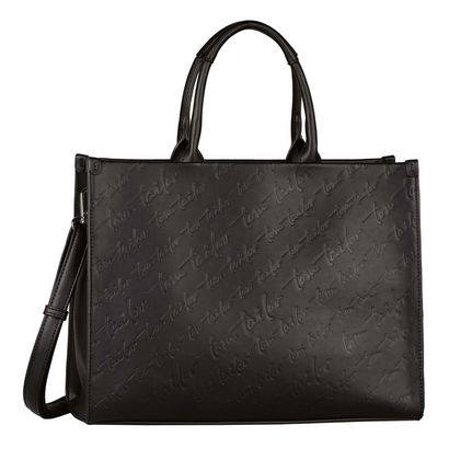 TOM TAILOR Denice Zip Tote Bag M Black