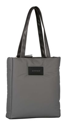 TOM TAILOR Patti Zip Tote Bag M Grey