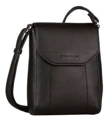 TOM TAILOR Ammi Flap Bag S Black