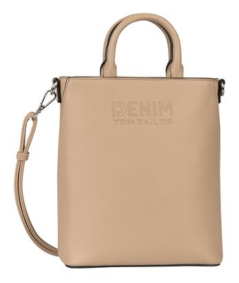 TOM TAILOR Heidy Zip Tote Bag S Camel