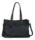 TOM TAILOR Larea Zip Shopper L Black TOM TAILOR Larea Zip Shopper L Black