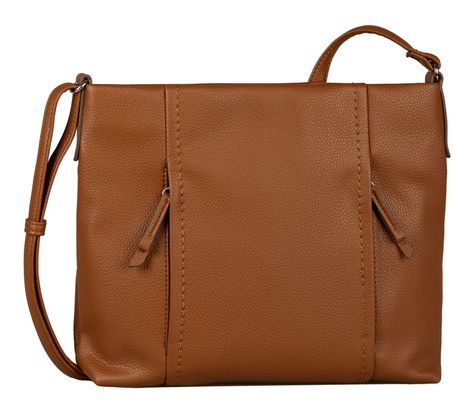 TOM TAILOR Beca Hobo Bag M Cognac