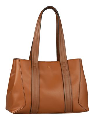 TOM TAILOR Manola Zip Shopper L Cognac