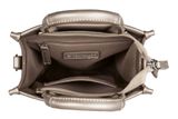 TOM TAILOR Denice Zip Tote Bag S Metallic Taupe TOM TAILOR Denice Zip Tote Bag S Metallic Taupe
