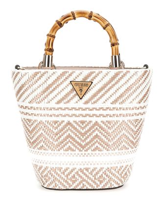GUESS Happyland Mini Tote Natural Multi