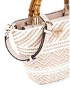 GUESS Happyland Mini Tote Natural Multi GUESS Happyland Mini Tote Natural Multi