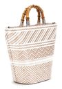 GUESS Happyland Tote M Natural Multi GUESS Happyland Tote M Natural Multi