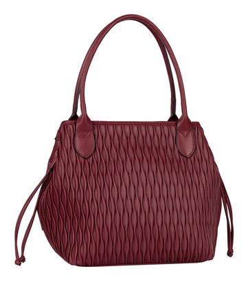 Gabor Granada Wave Zip Shopper M Dark Red