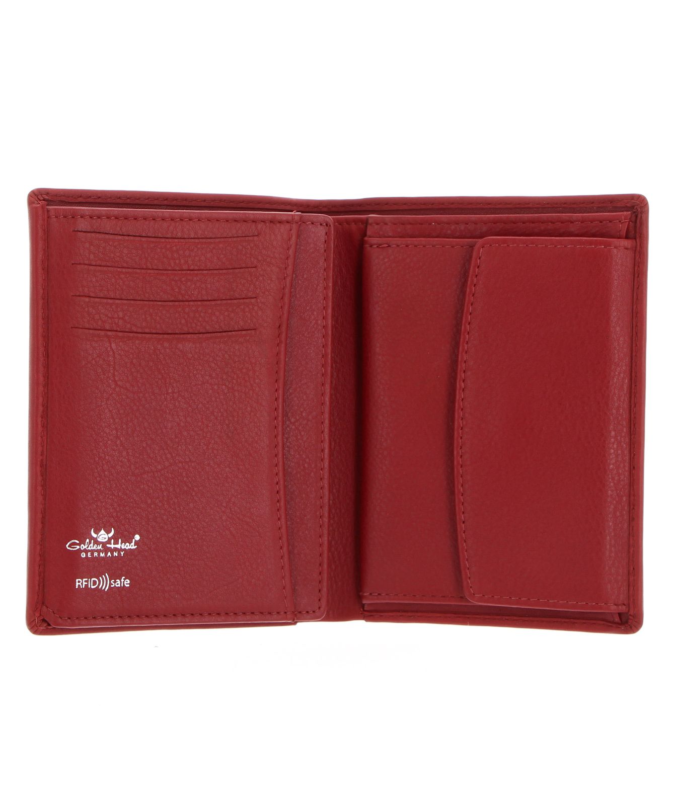 Golden Head Dublin RFID Protect Kombischeintasche 1287 Rot Golden Head Dublin RFID Protect Kombischeintasche 1287 Rot