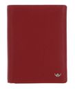 Golden Head Dublin Billfold Coin Wallet Red Golden Head Dublin Billfold Coin Wallet Red