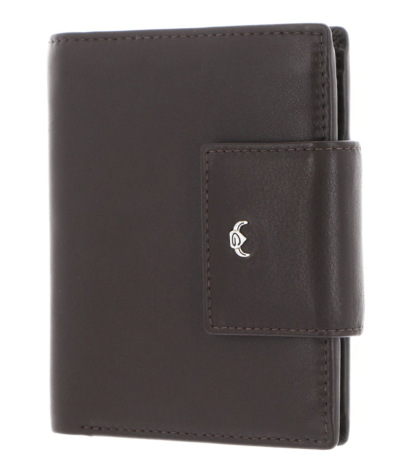 Golden Head Dublin RFID Protect Kombischeintasche mit Riegel 1238 Braun