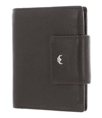 Golden Head Dublin RFID Protect Kombischeintasche mit Riegel 1238 Braun