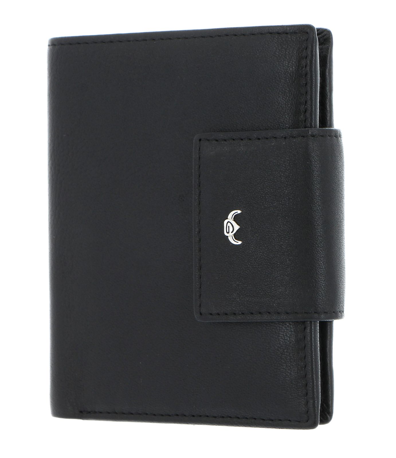 Golden Head Dublin RFID Protect Kombischeintasche mit Riegel 1238 Schwarz