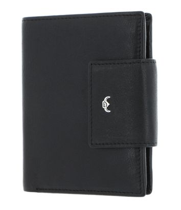 Golden Head Dublin RFID Protect Kombischeintasche mit Riegel 1238 Schwarz