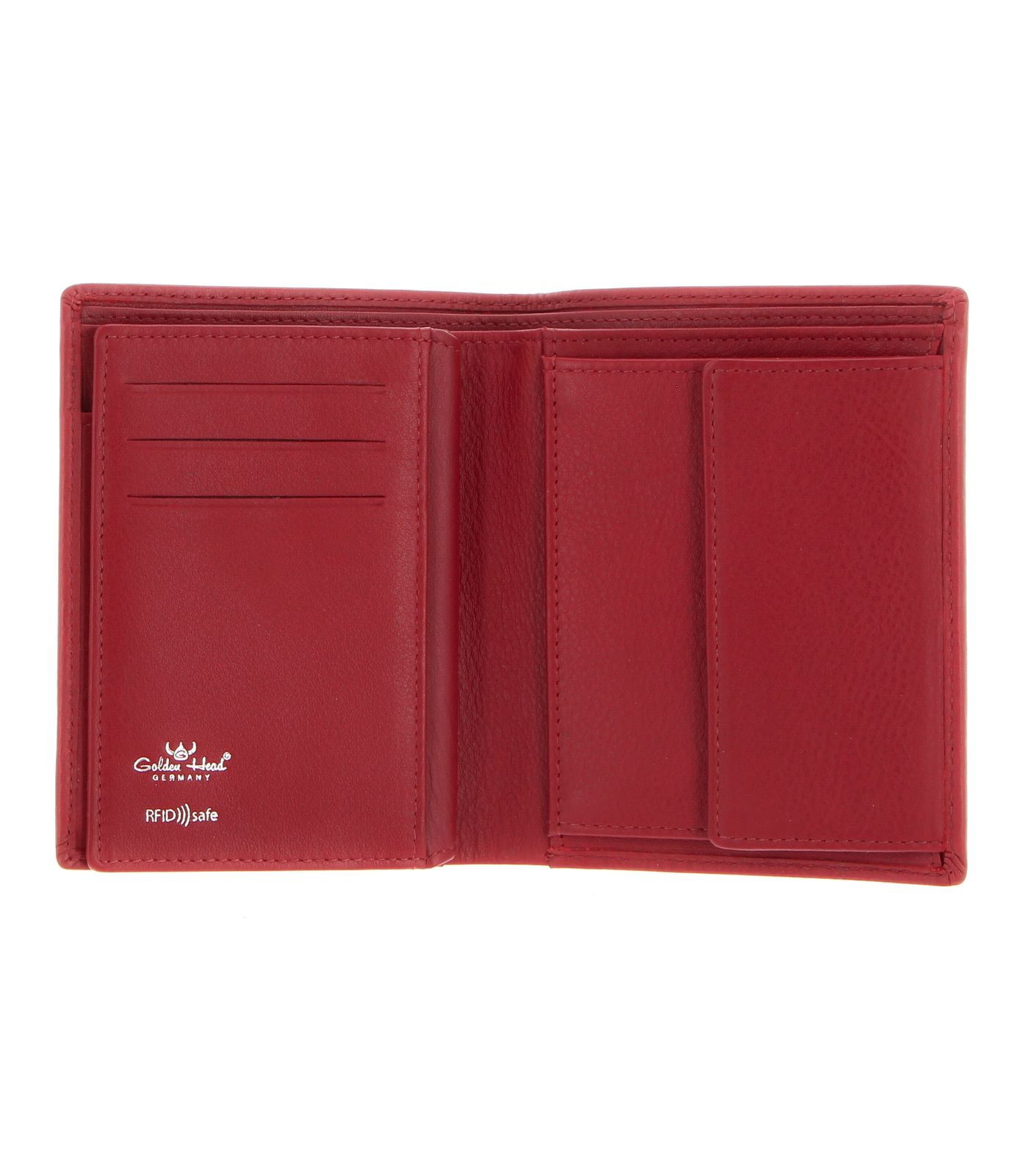 Golden Head Dublin RFID Protect Kombischeintasche 1250 Rot Golden Head Dublin RFID Protect Kombischeintasche 1250 Rot