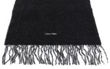Calvin Klein CK Daily Fringes Two Tones Scarf Ck Black / Gray Morn Calvin Klein CK Daily Fringes Two Tones Scarf Ck Black / Gray Morn