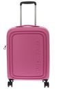 MANDARINA DUCK Logoduck + Expandable Cabin Trolley Red Violet MANDARINA DUCK Logoduck + Expandable Cabin Trolley Red Violet
