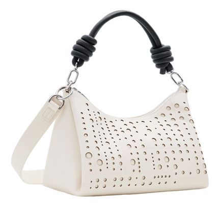 Desigual Bloomer Mayari Hand Bag Beige Crude